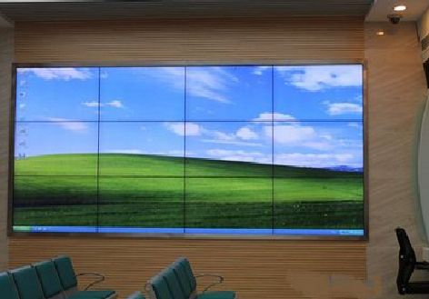 汉寿液晶拼接屏的另类用法。